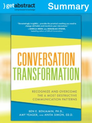 cover image of Conversation Transformation (Summary)